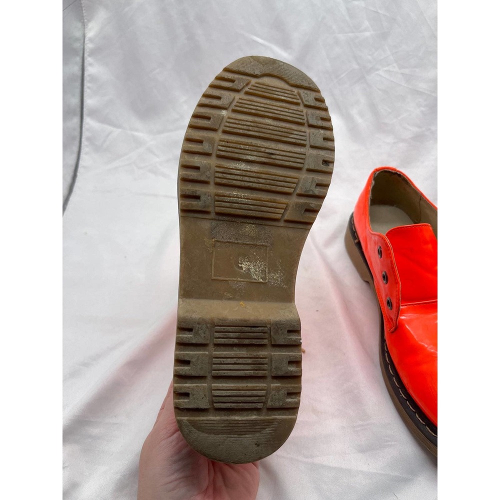 Vintage Shoe brand bright orange Oxford shoes - Picture 9 of 10